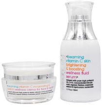 Load image into Gallery viewer, Mirror Mirror Invigorating & Radiant Vitamin C Skin Wellness Crèma For Face & Neck | Mirror Mirror Futuristic Beauty