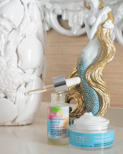 Limited Edition Duo Glowing Oil Elixir Serum + Bio-Marine Crema - Mirror Mirror Futuristic Beauty