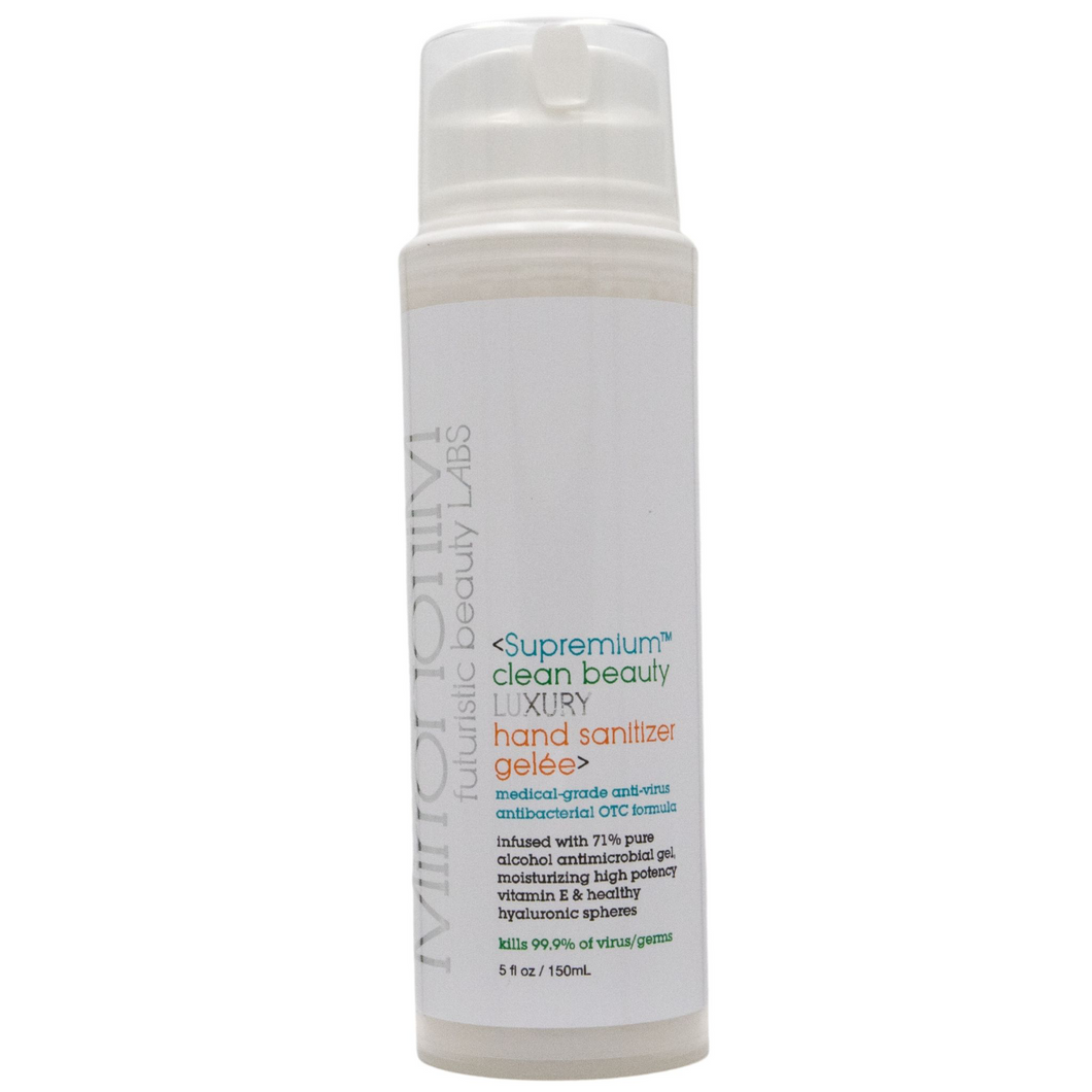 Mirror Mirror Supremium Clean Beauty Hand Sanitizer Gelée - 5oz | Mirror Mirror Futuristic Beauty