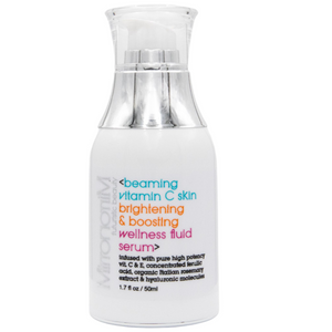 Beaming Vitamin C Skin Brightening & Boosting Wellness Fluid Serum | Mirror Mirror Futuristic Beauty