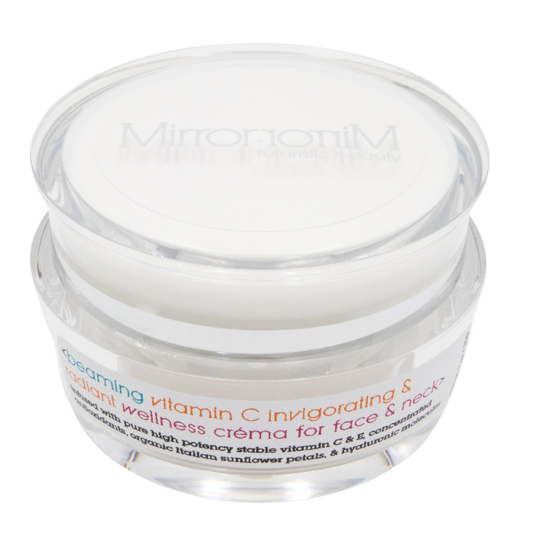 Mirror Mirror Invigorating & Radiant Vitamin C Skin Wellness Crèma For Face & Neck | Mirror Mirror Futuristic Beauty