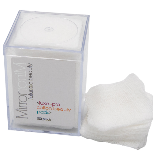 Mirror Mirror Luxe-Pro Italian Linen Cotton Medical Beauty Pads | Mirror Mirror Futuristic Beauty